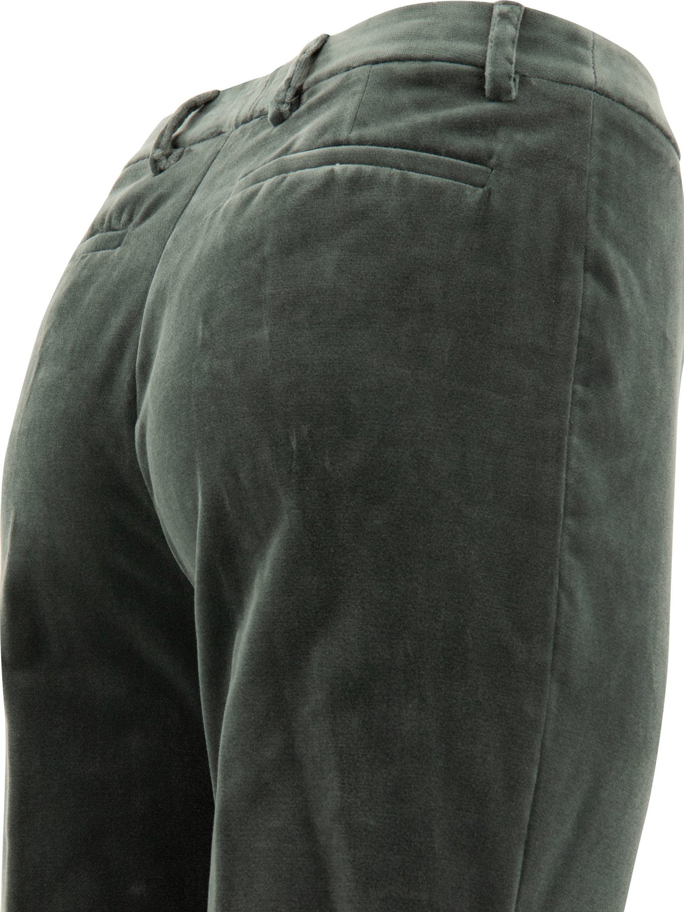 Velvet Trousers Grey - 4