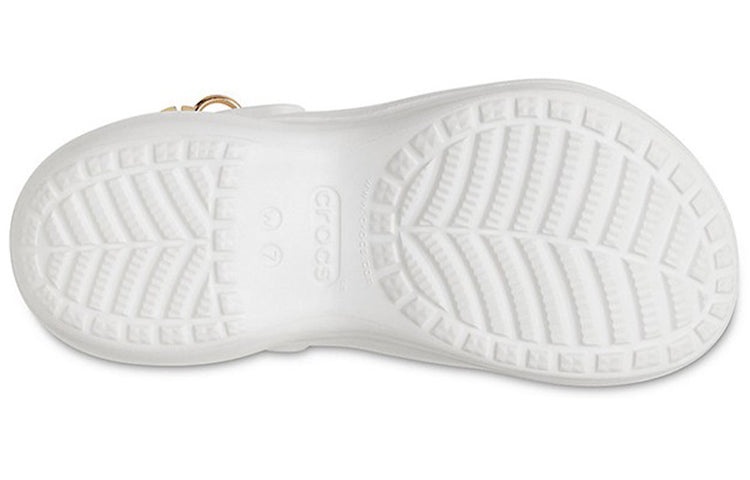 (WMNS) Crocs Clog Outdoor Classic Sports Sandals White 207389-103 - 8