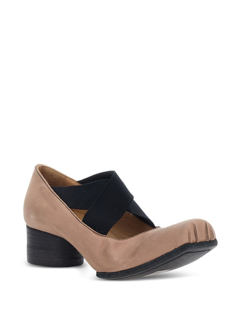 UMA WANG square toe strap ballet flats outlook