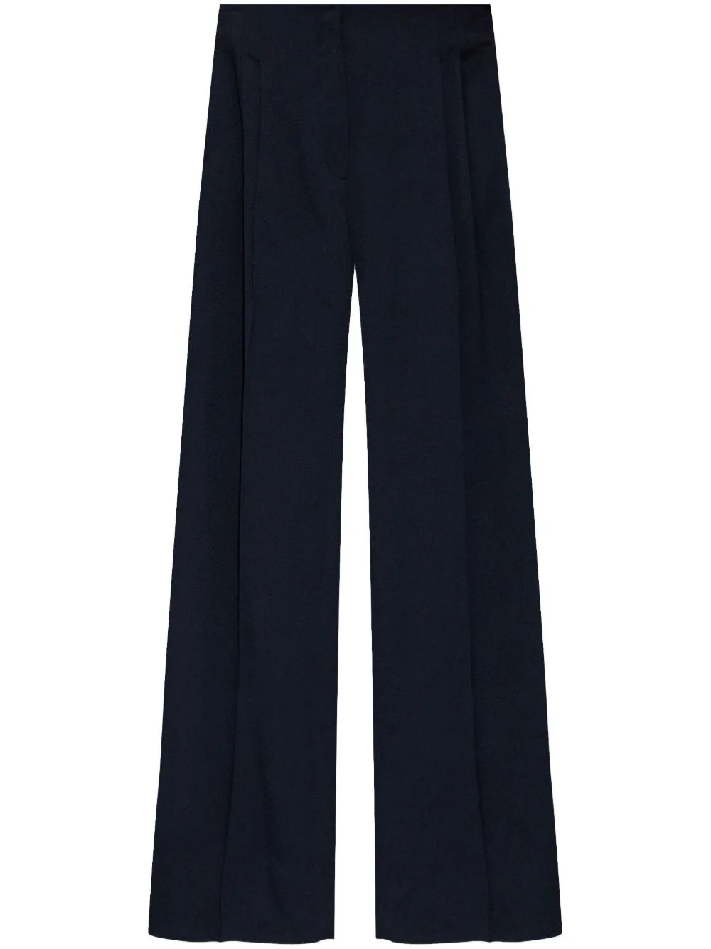 pleat-detail palazzo pants - 1