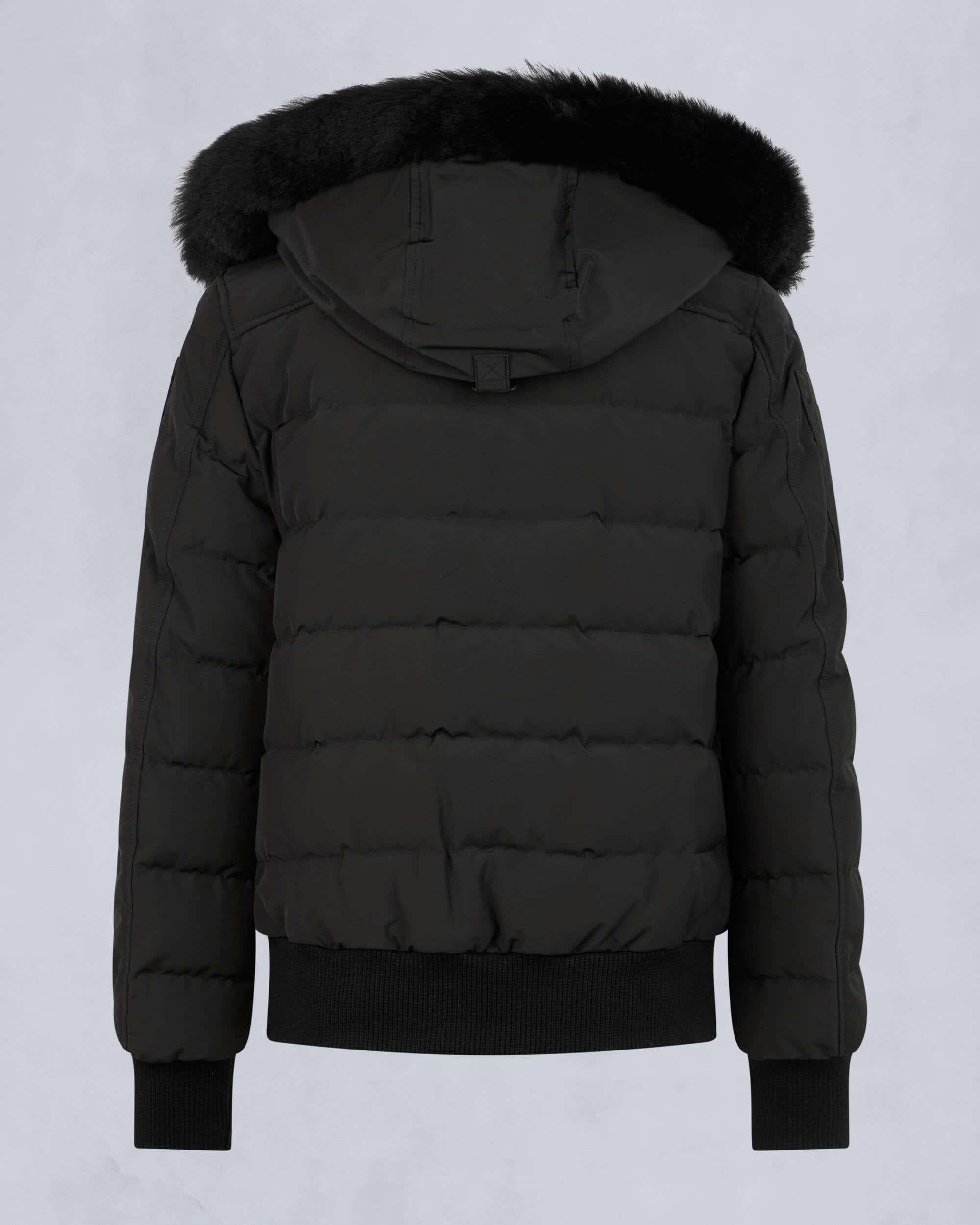 ONYX LADRIERE SHEARLING BOMBER JACKET - 6