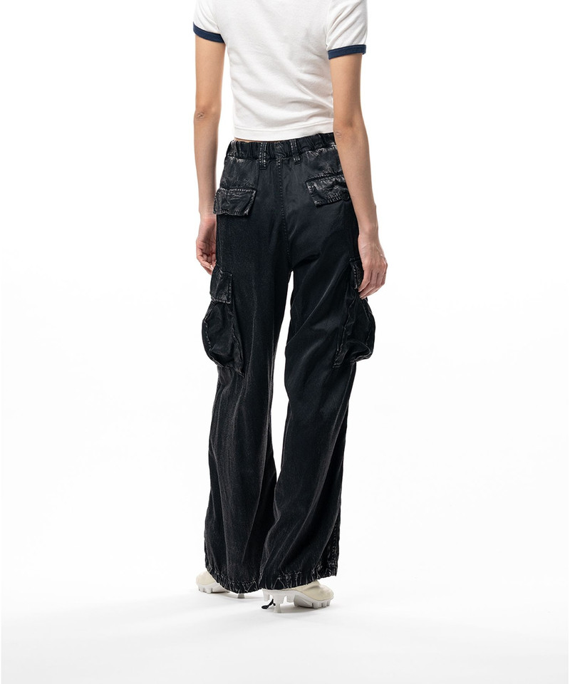 Satin Cargo Pants 5