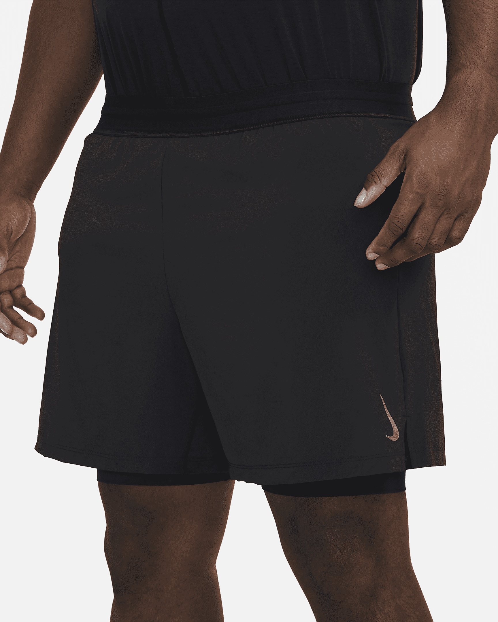 Nike Yoga Men's 2-in-1 Shorts - 10