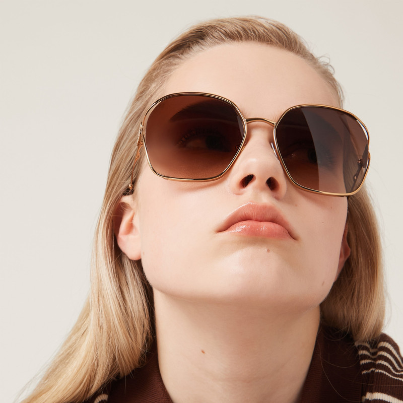 Miu Miu Logo sunglasses - 1