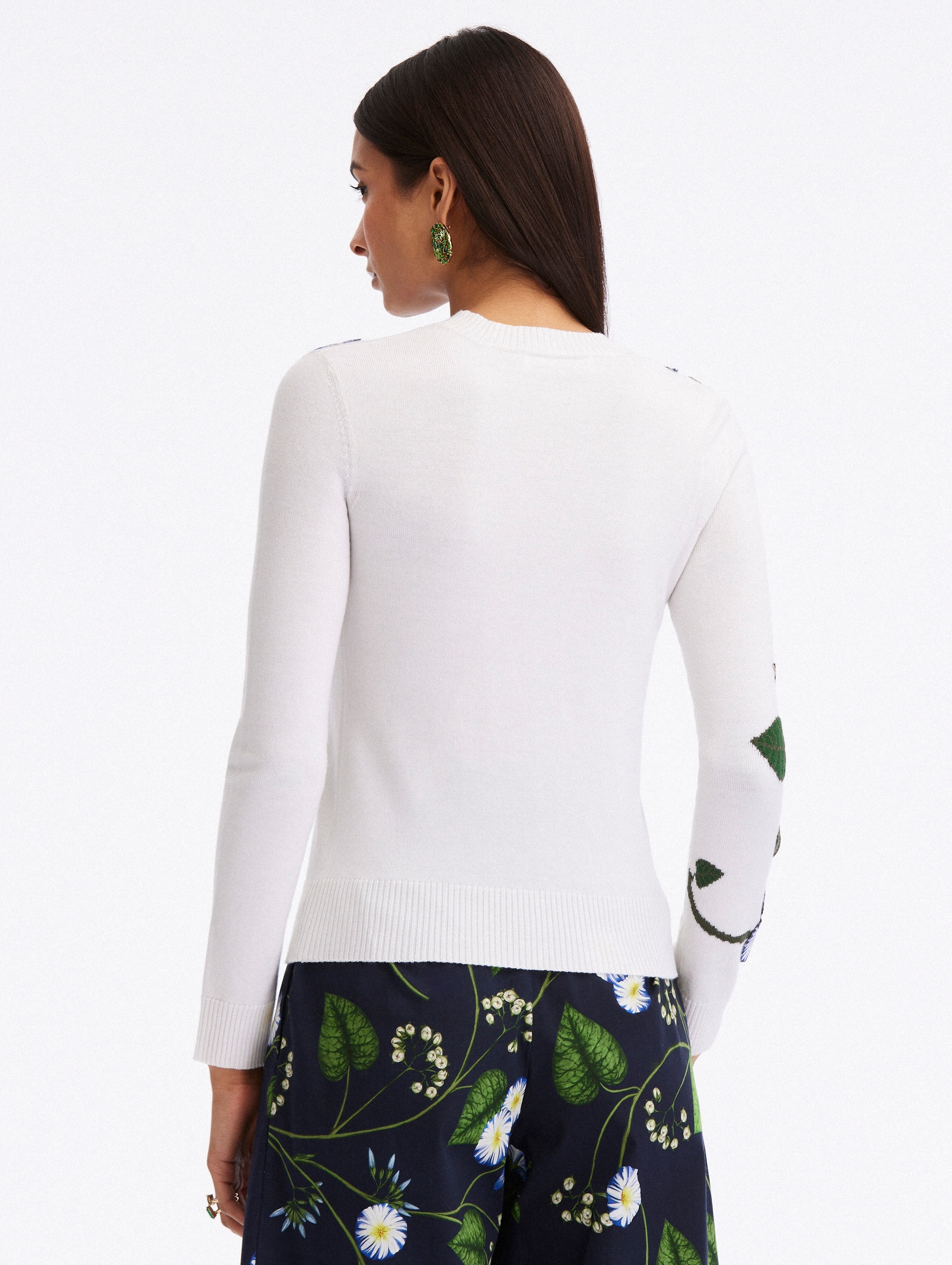 MORNING GLORY THREADWORK PULLOVER - 3