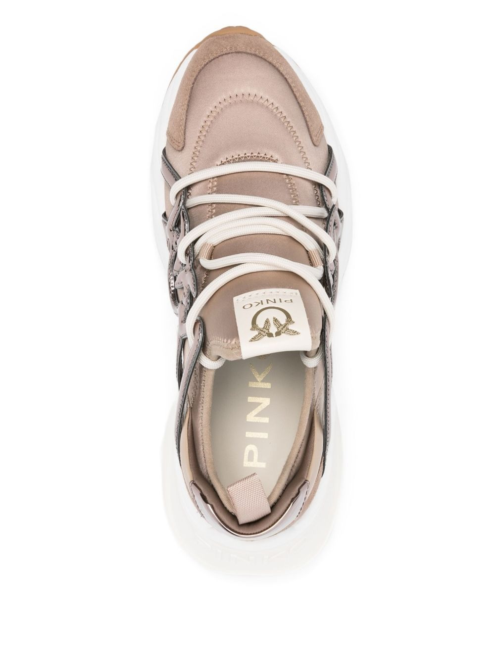 Ariel lace-up low-top sneakers - 4