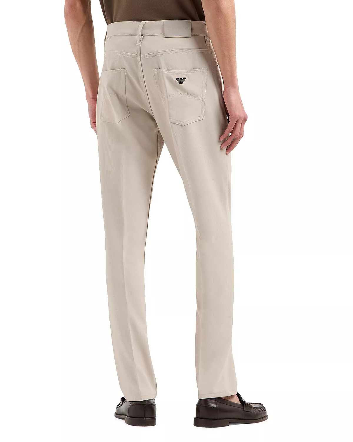 Regular Fit Stretch Cannette Trousers - 3