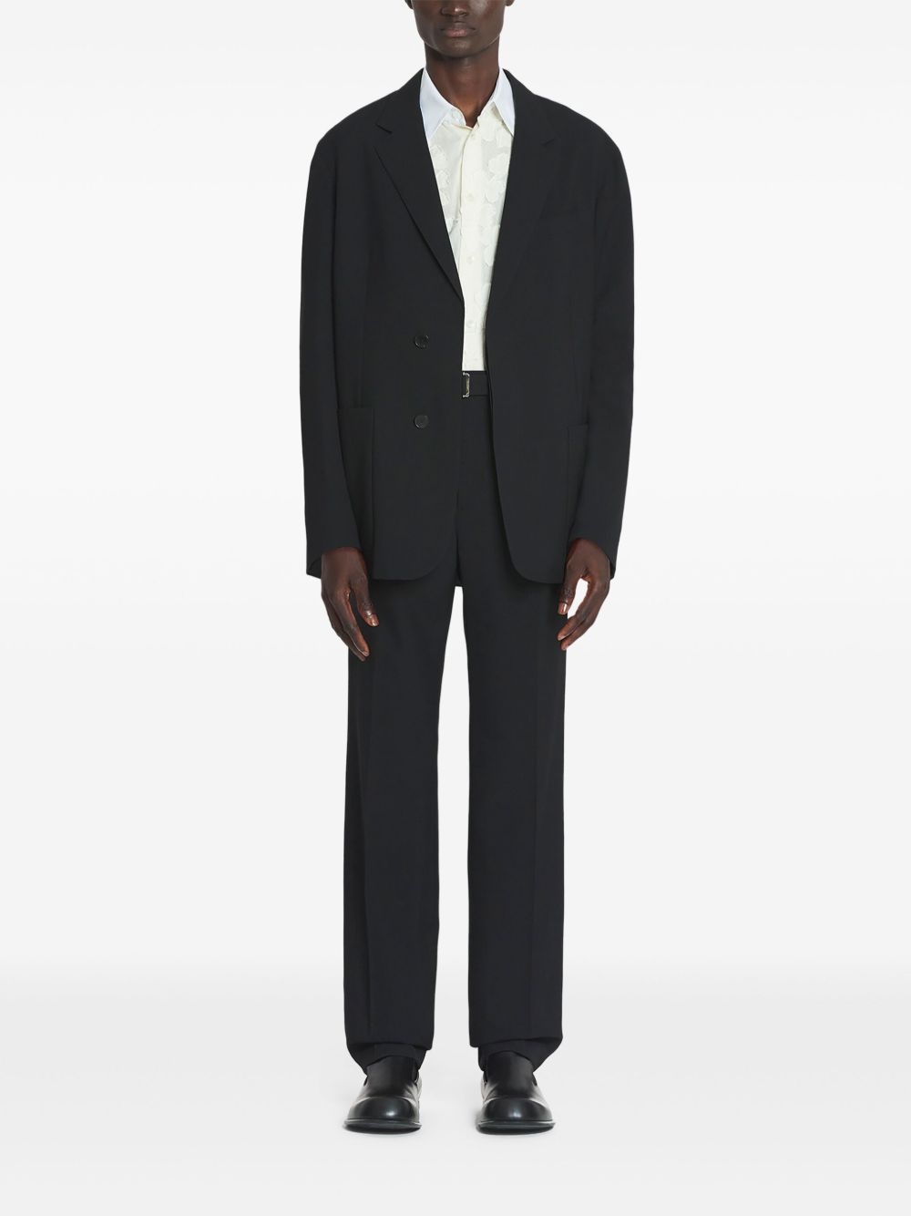 wool blazer - 2