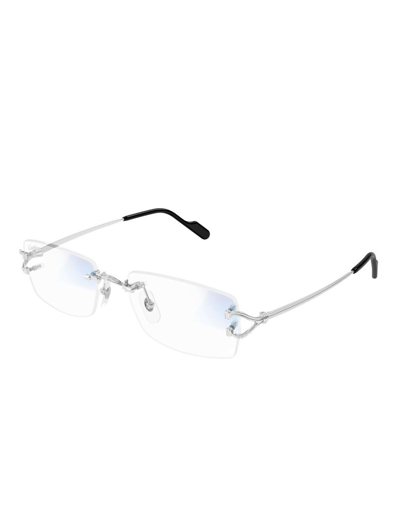metal-frame rimless sunglasses 4