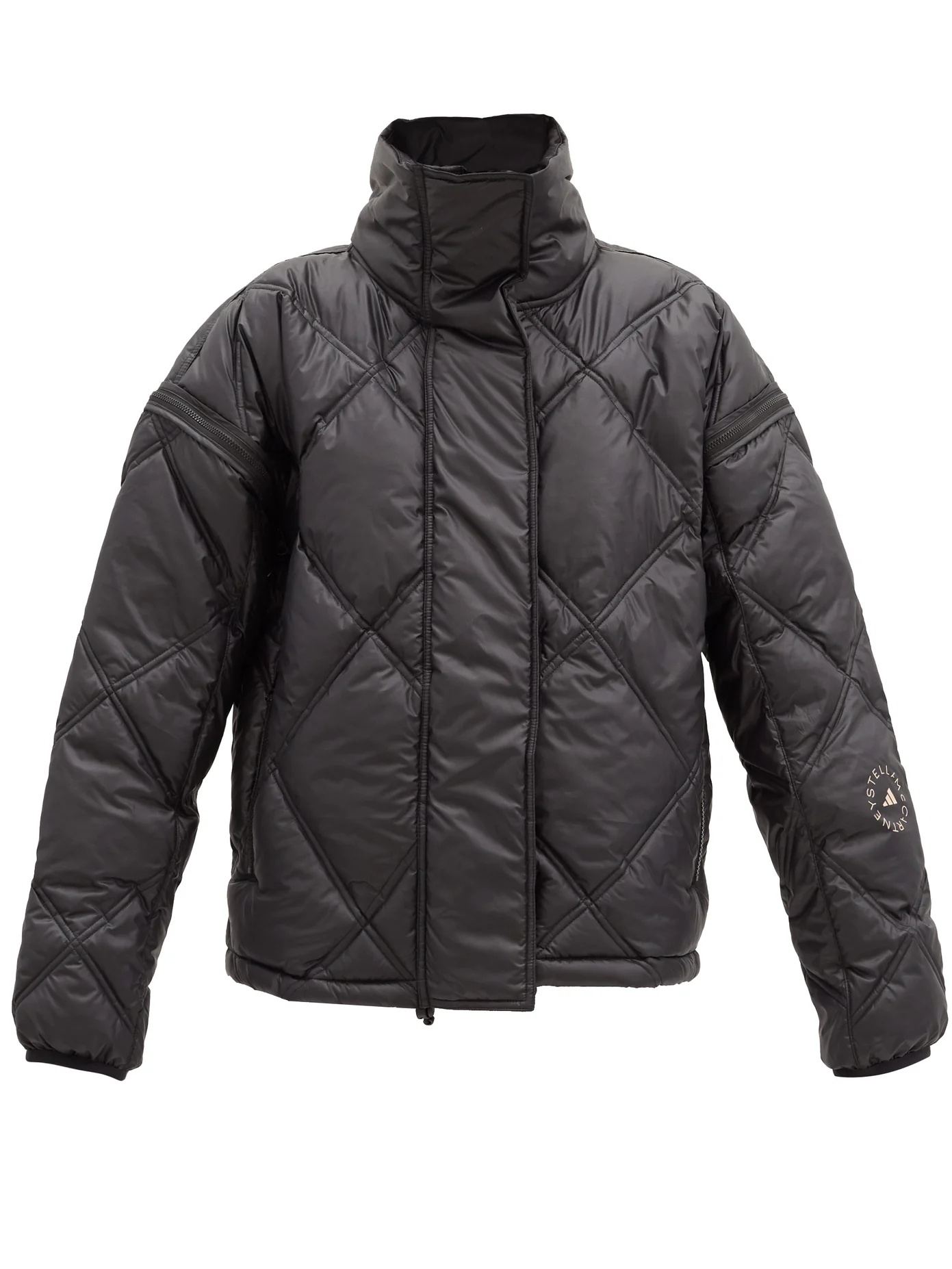 Removable-sleeve padded shell jacket - 1