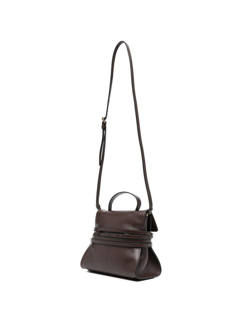 buckle leather mini bag 3