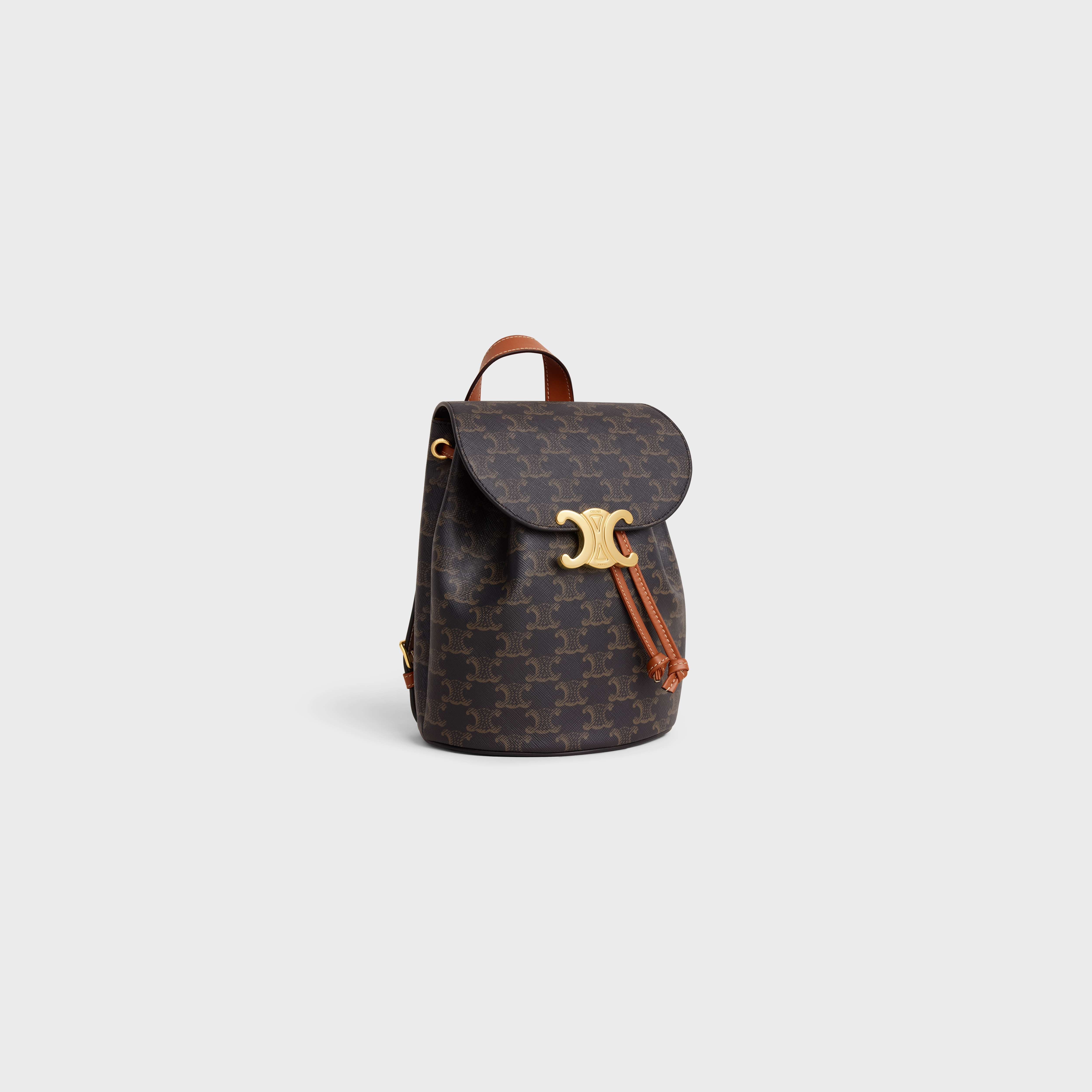 【CELINE】BACKPACK CELINE BONNIE バックパック Women's Backpack Celine Bonnie in Triomphe canvas & calfskin