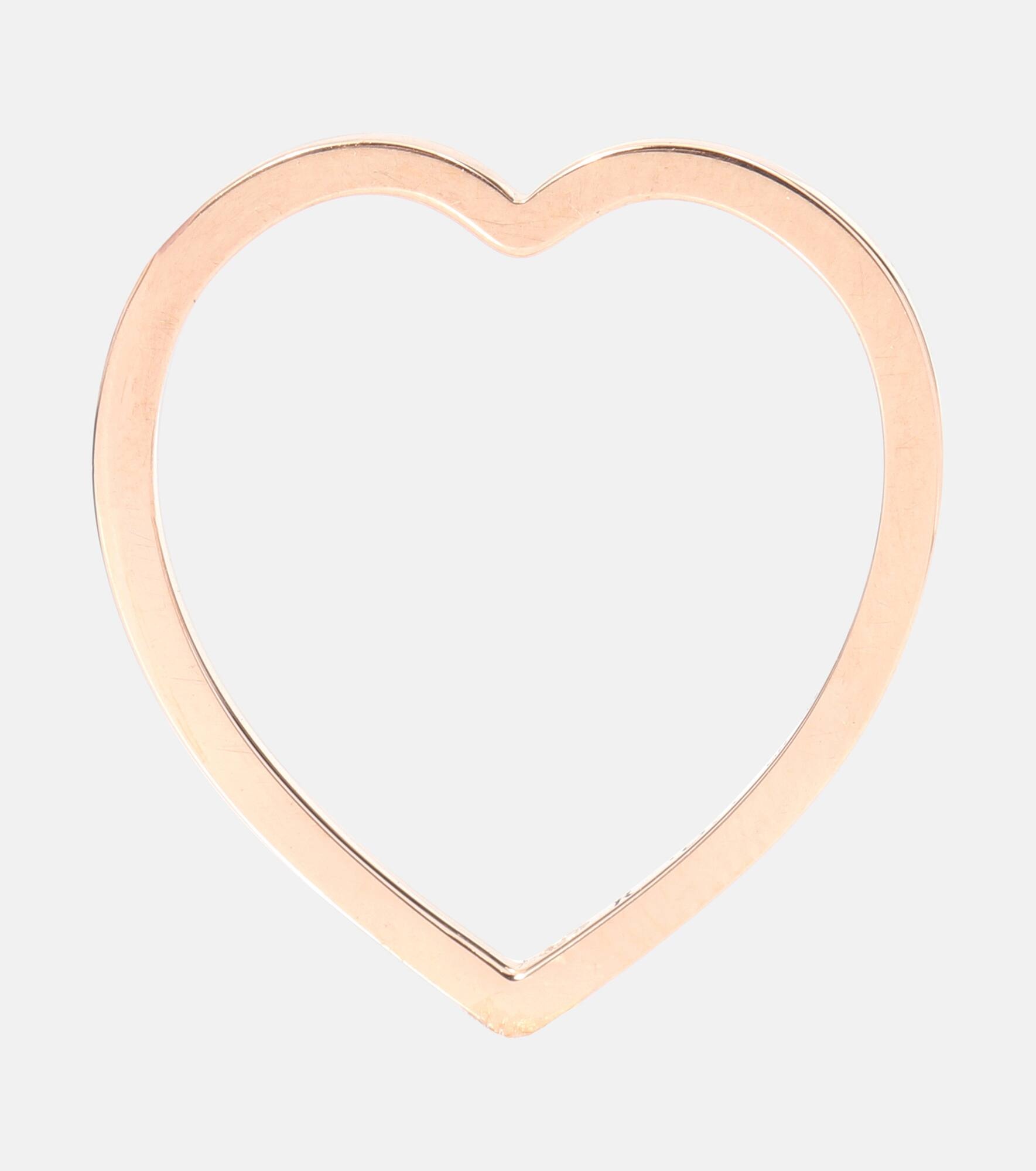Antifer Heart 18kt rose gold ring - 4