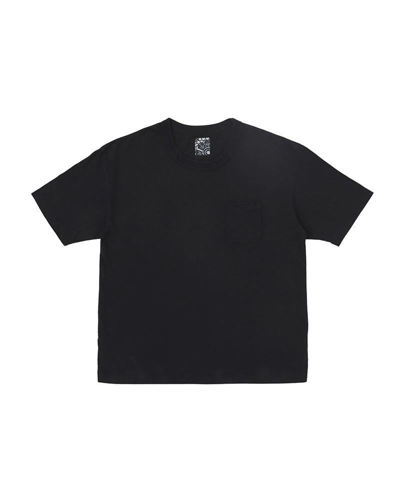 JUMBO TEE S/S BLACK - 1