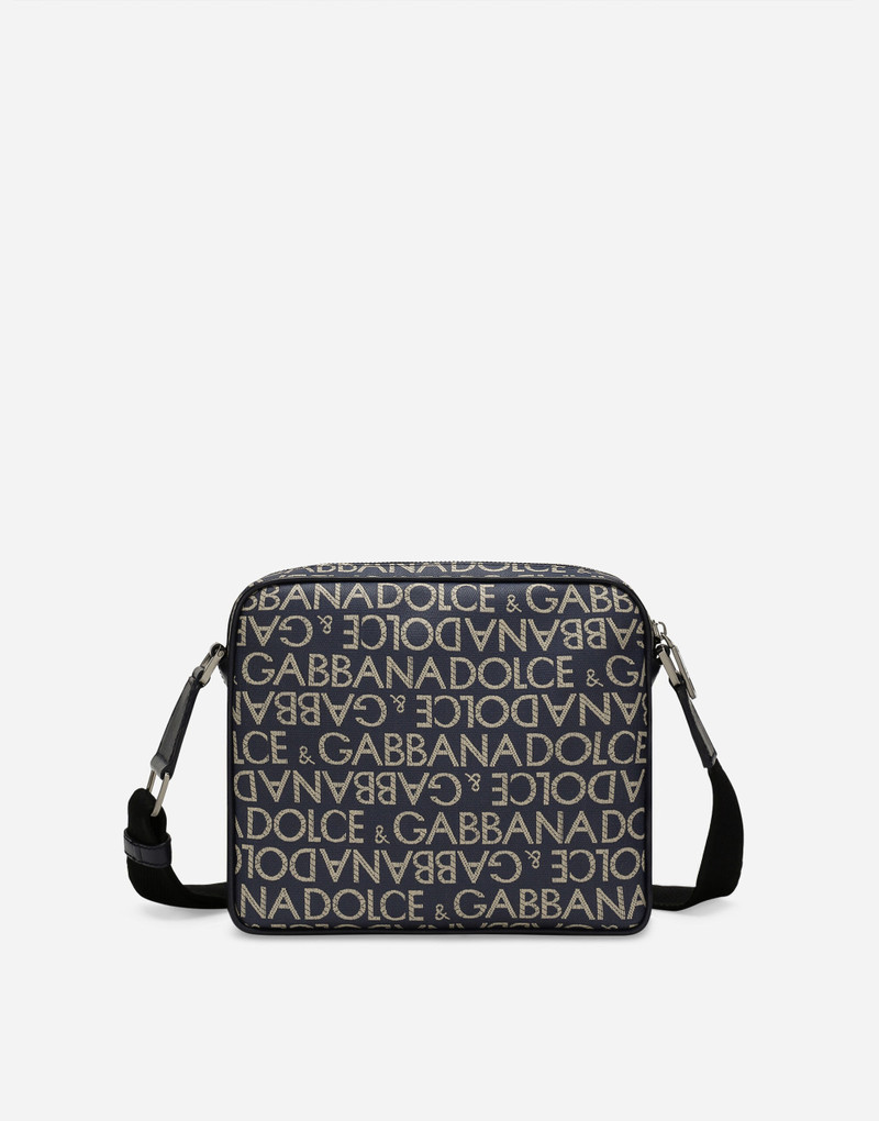 Coated jacquard crossbody bag 4