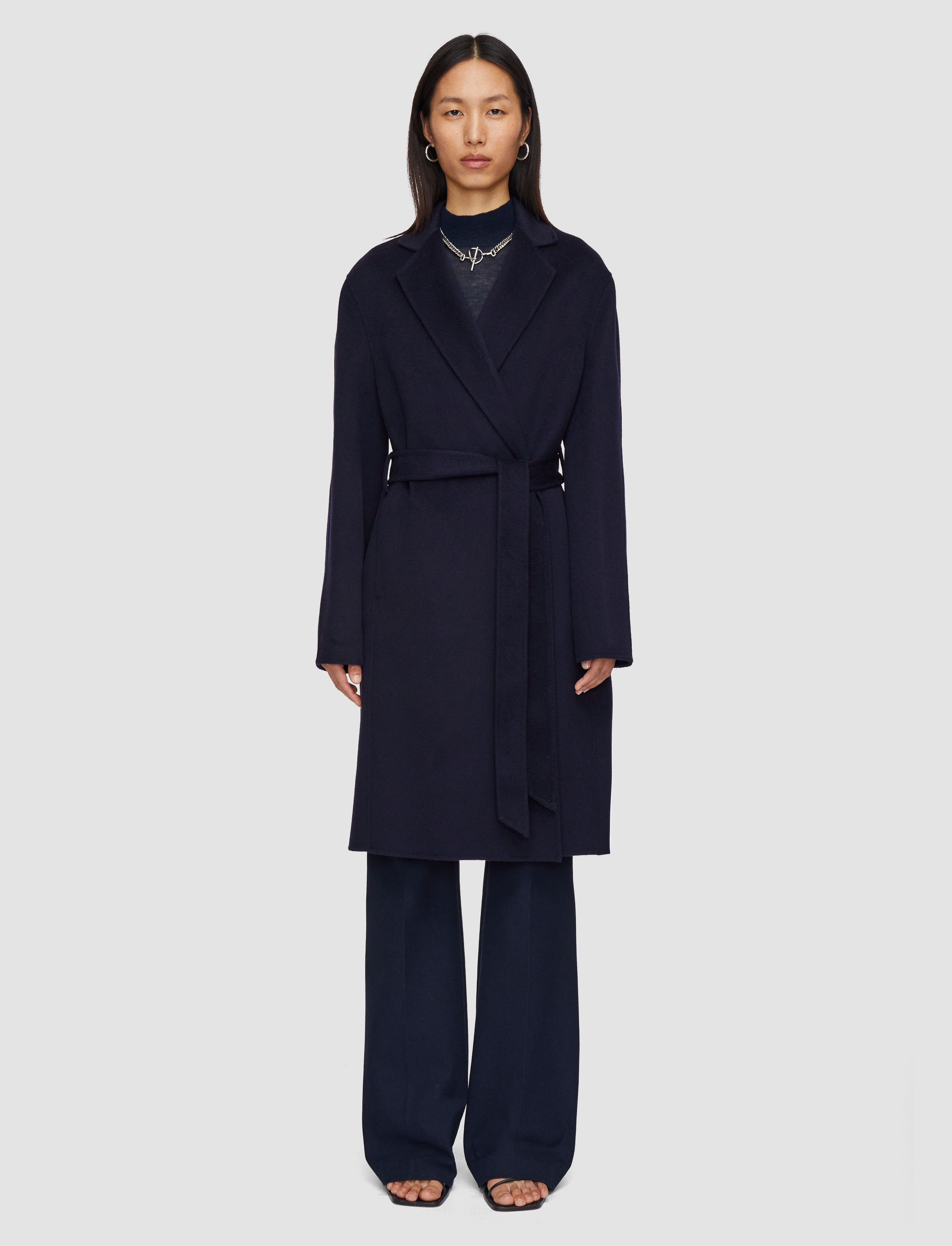 Double Face Cashmere Cenda Long Coat - 3