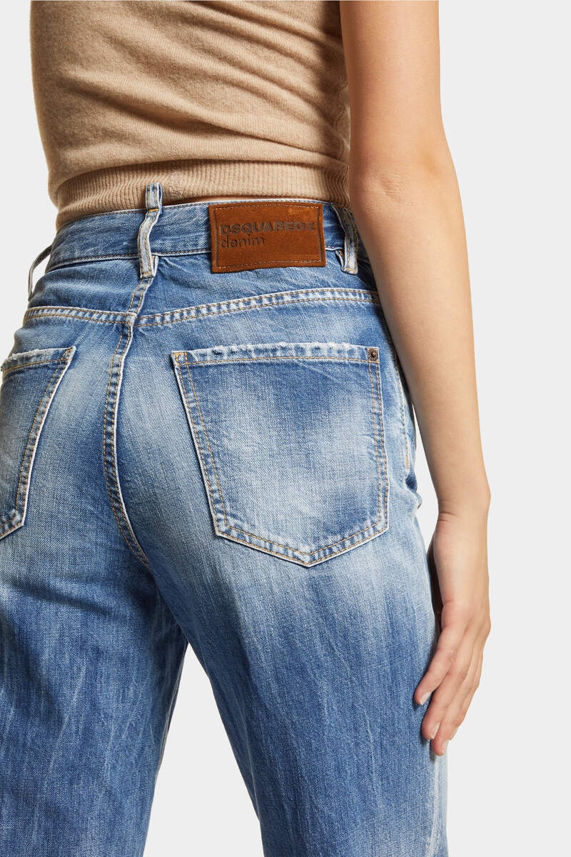 LIGHT VINTAGE WASH BOSTON JEANS - 6
