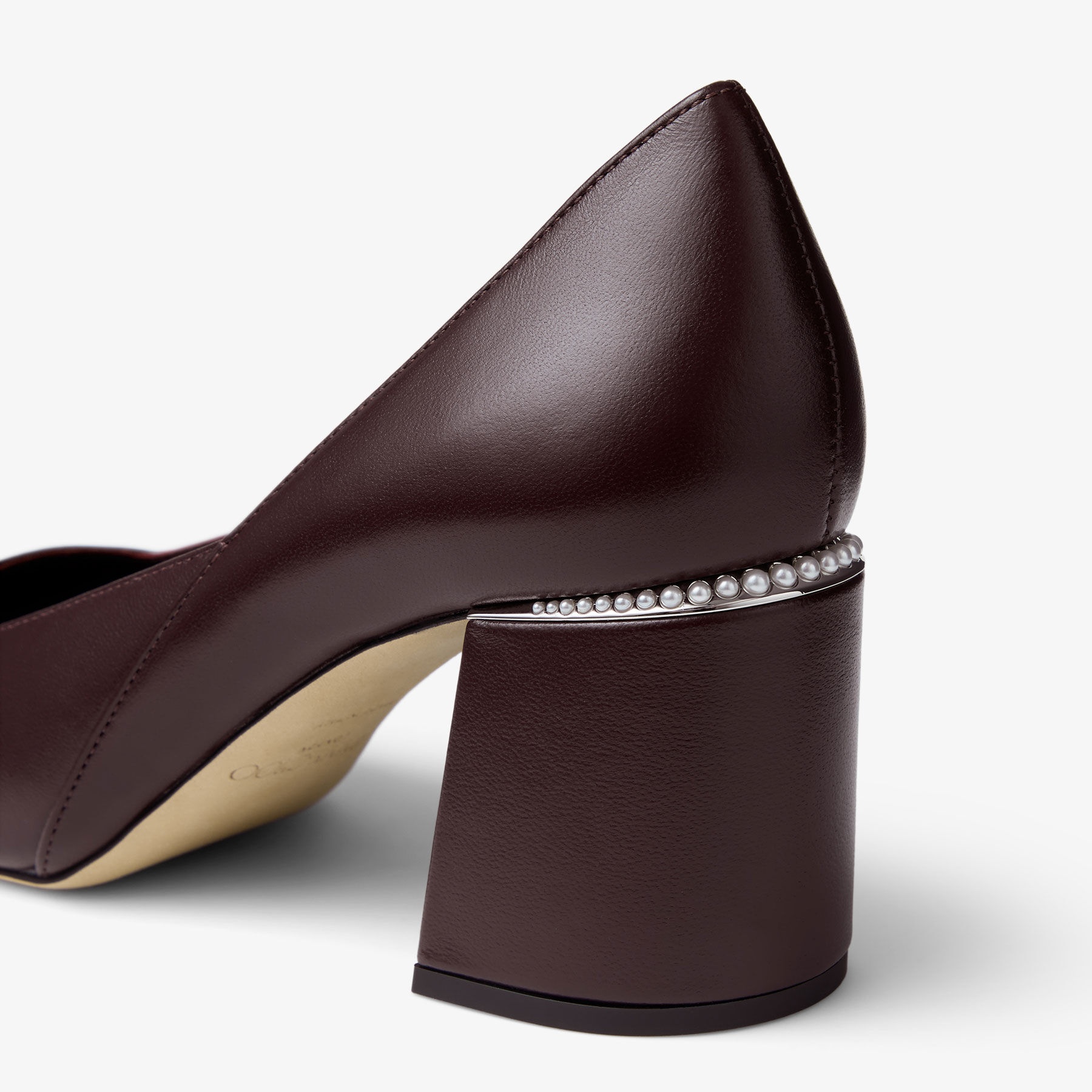 Jenson 65
Deep Merlot Patent Leather Nappa Pumps - 3