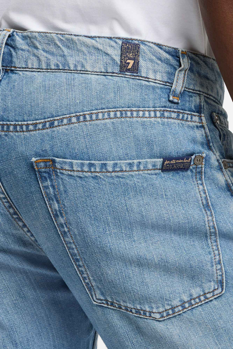Denim Linen The Straight in Station 4