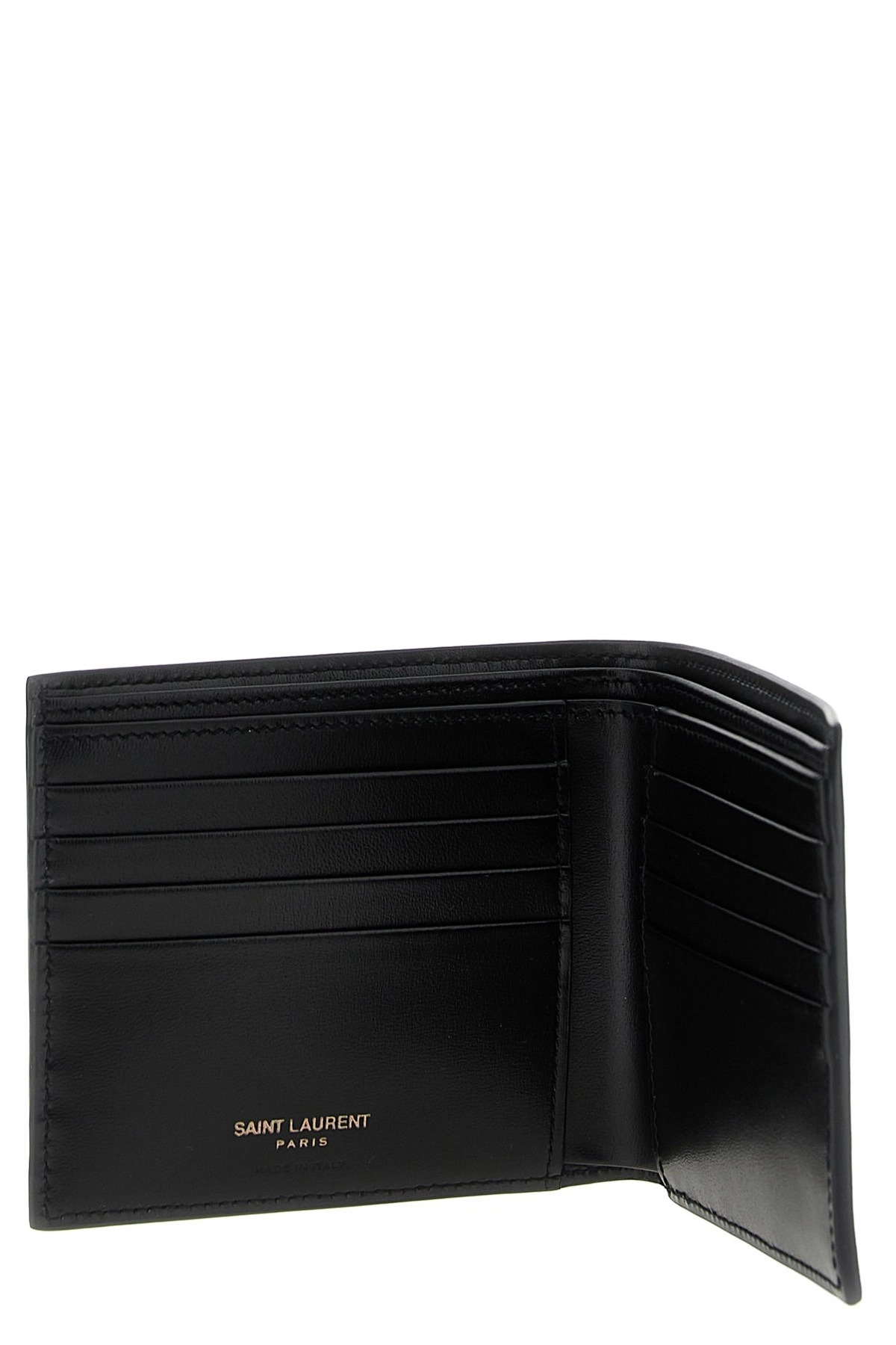 Logo leather wallet - 3