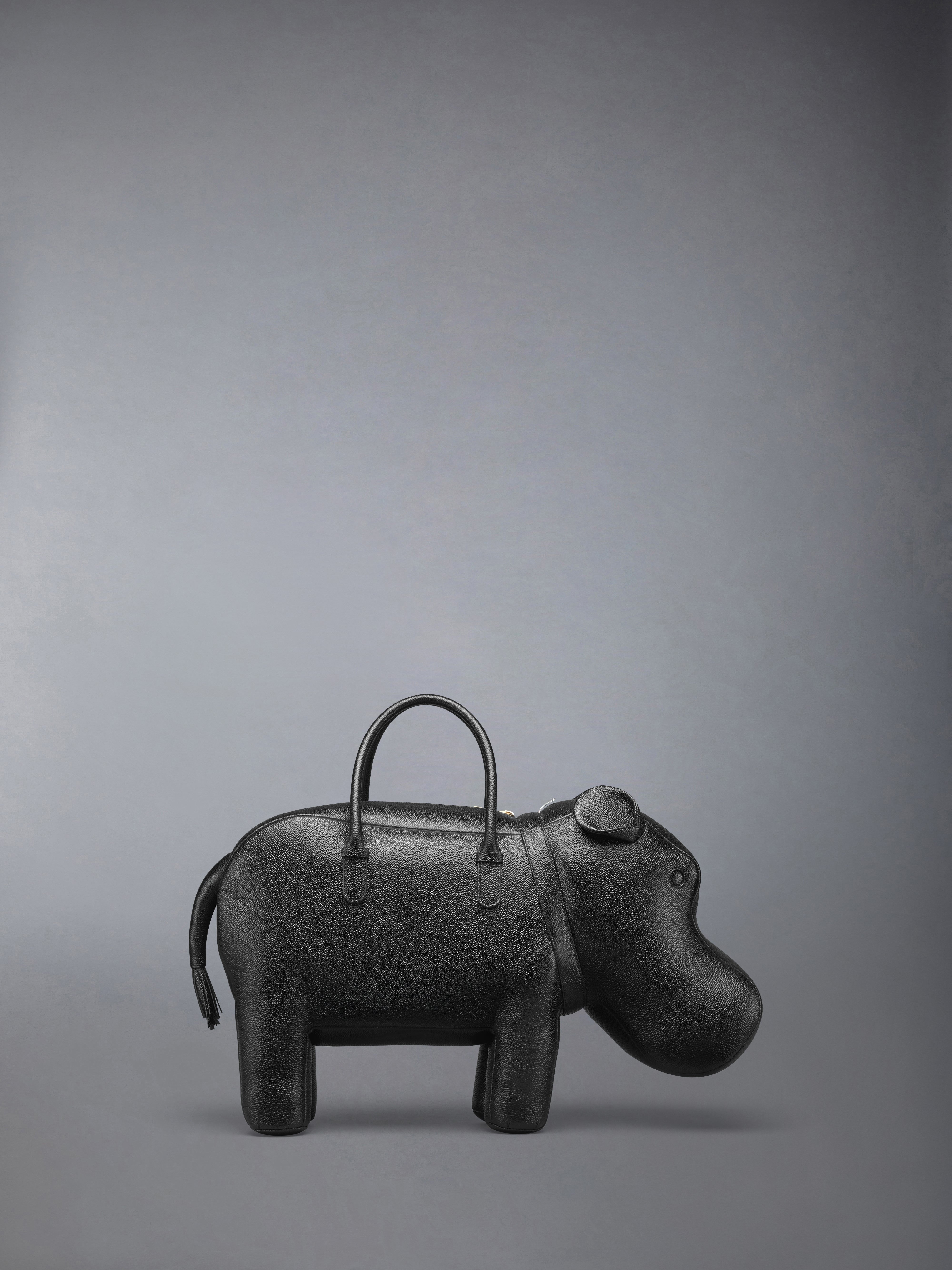 Hippo Bag In Pebble Grain - 3