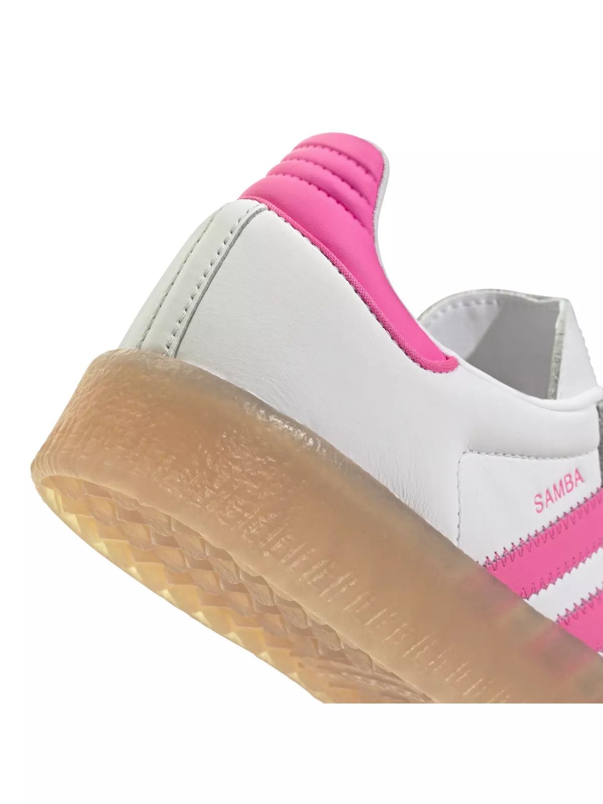 Originals Sambae "Ftwr White/Off White/Lucid Pink" Women's Shoe - 8