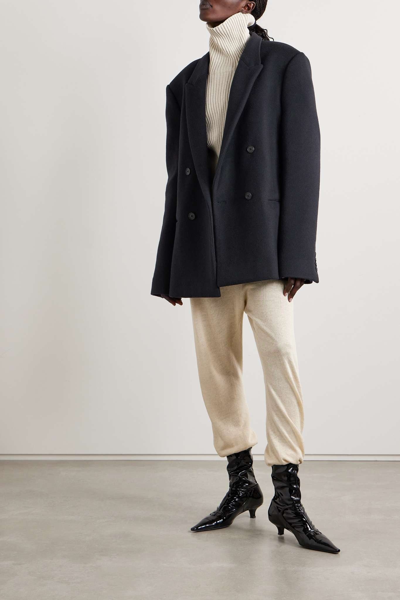 Wilsonia double-breasted cashmere blazer - 2