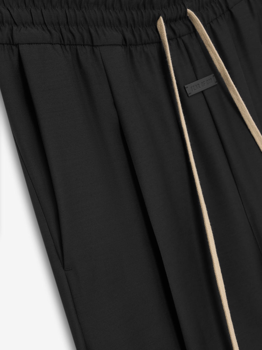 Wool Silk Wide Leg Pant - 3