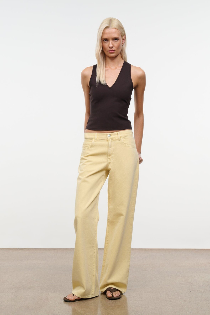 STAUD GUS RELAXED JEAN BUTTER 6
