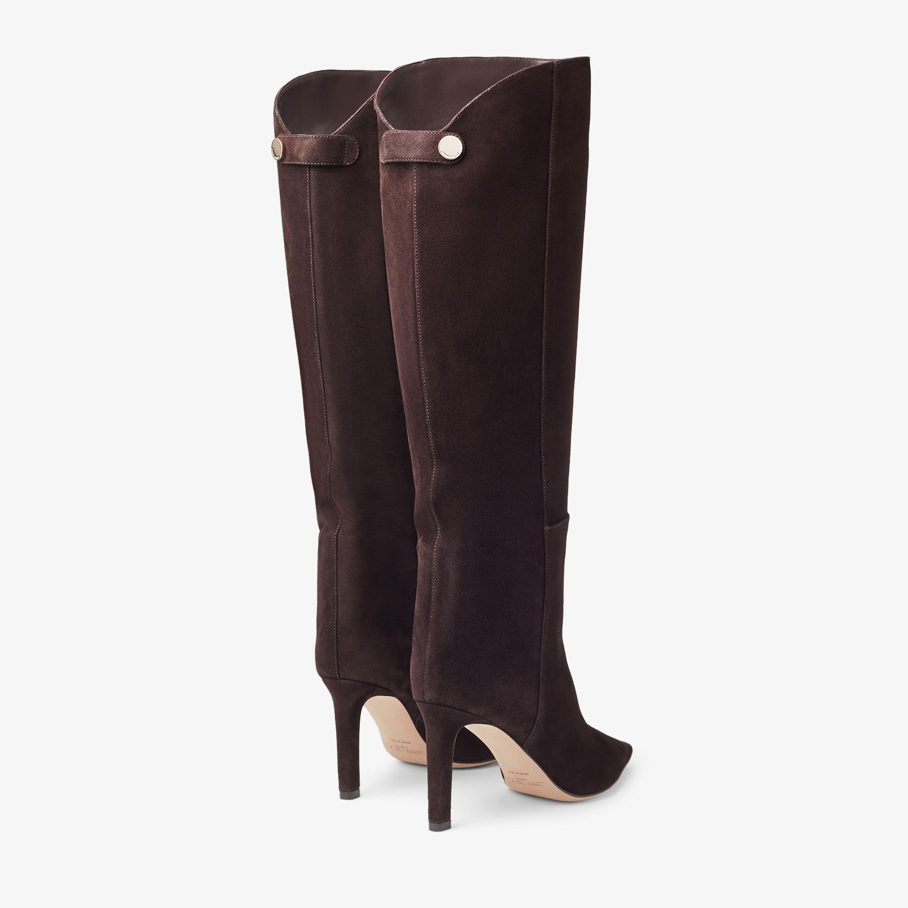 Alizze Knee Boot 85
Coffee Suede Knee-High Boots - 6