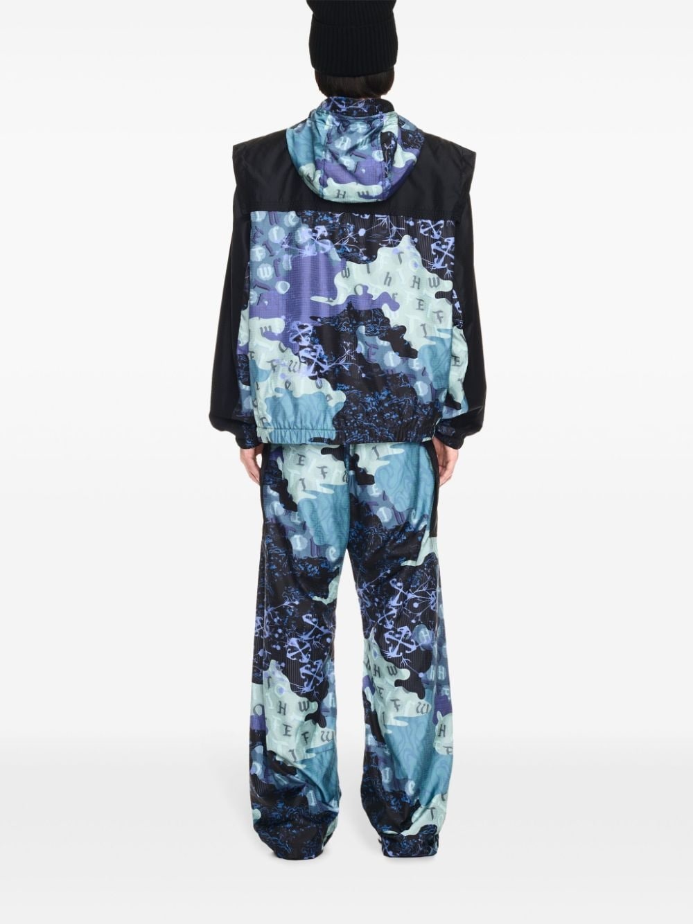 Samurai camouflage cargo trousers - 4