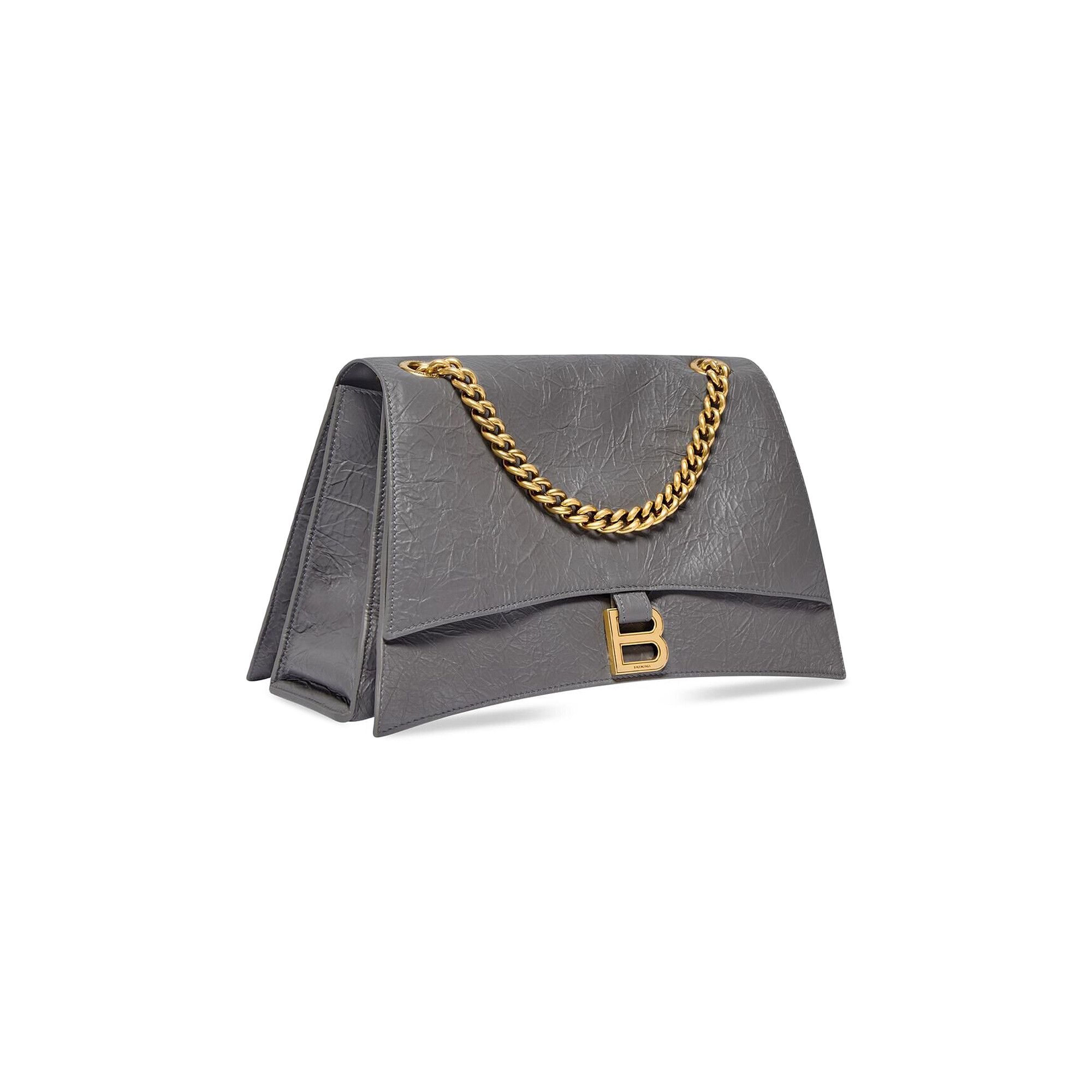 Balenciaga Medium Crush Chain Bag 'Dark Grey' - 3