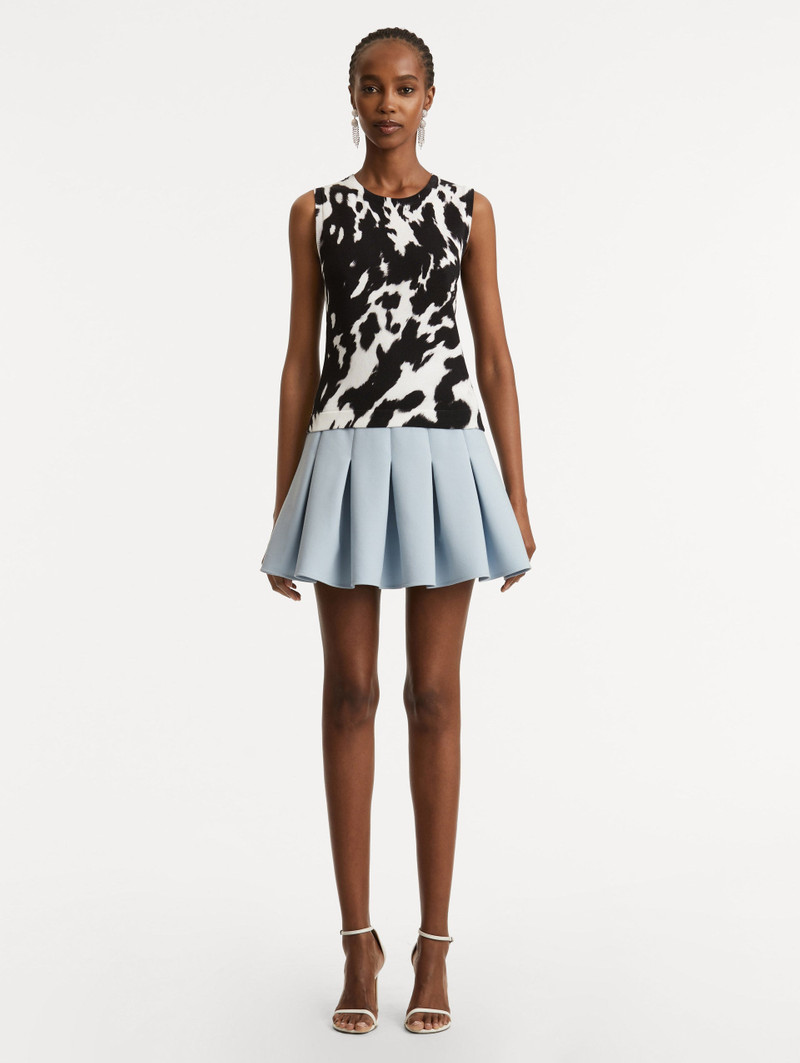 Oscar de la Renta COWHIDE PRINTED TANK outlook