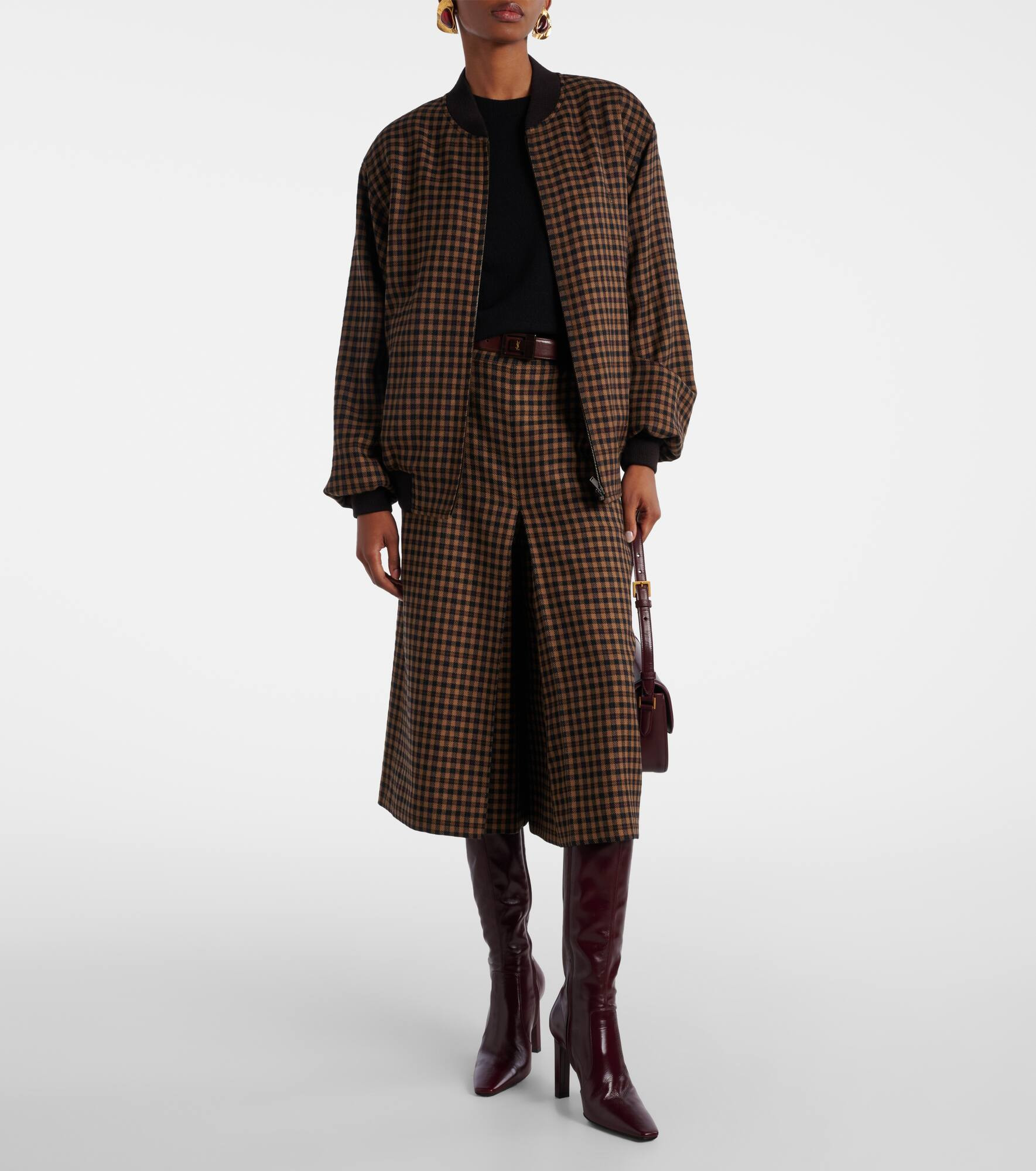 Wool teddy bomber jacket - 2