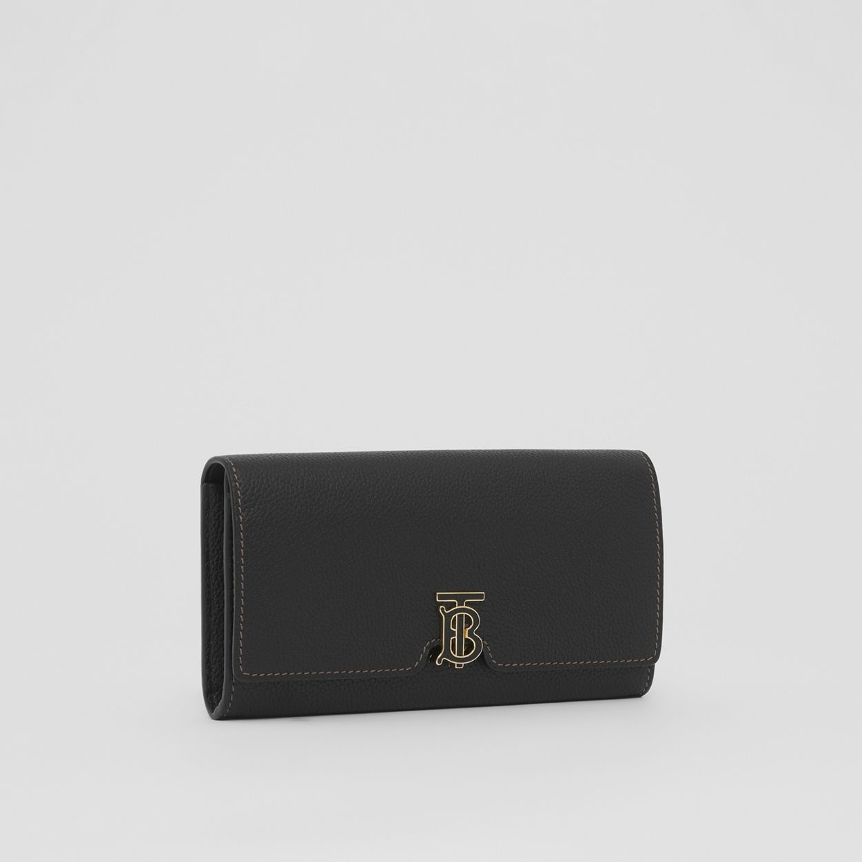 Monogram Motif Grainy Leather Continental Wallet - 5