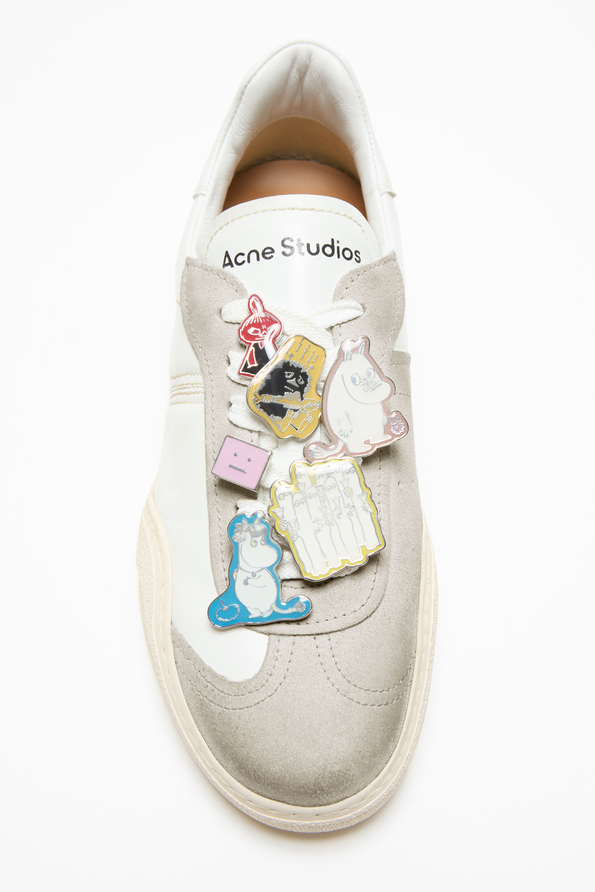 Lace-up sneakers Acne Studios x Moomin - Dirty white - 3
