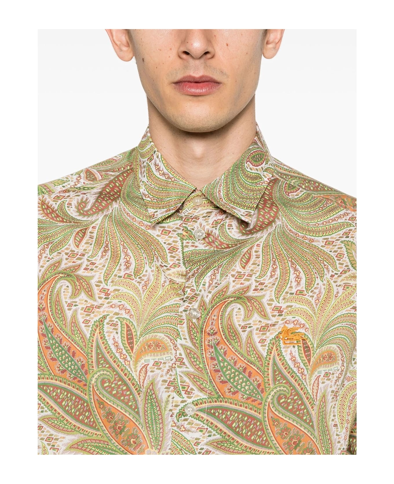 Etro Shirts Green - 3