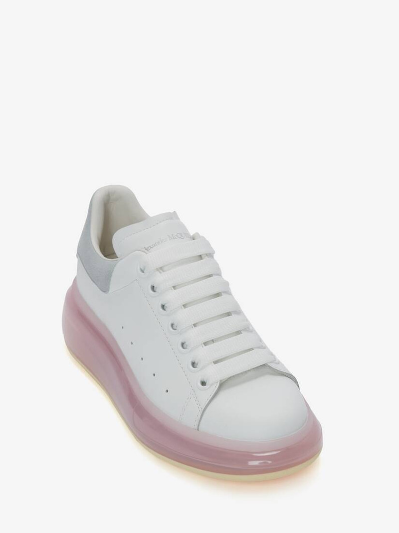 Alexander McQueen Oversized Sneaker in Ice Pink outlook