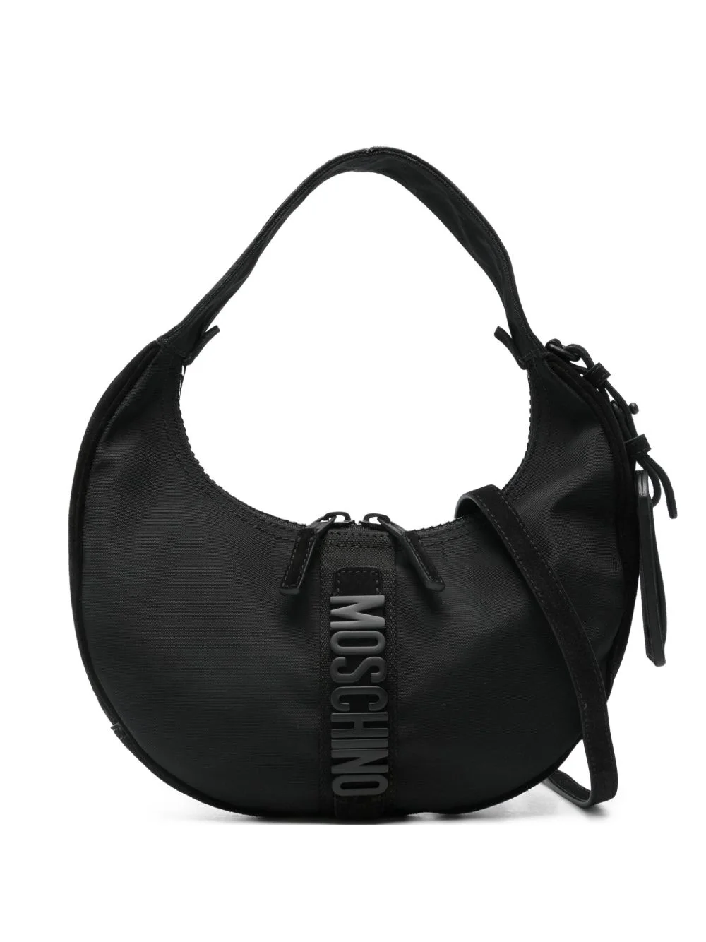 suede shoulder bag - 1