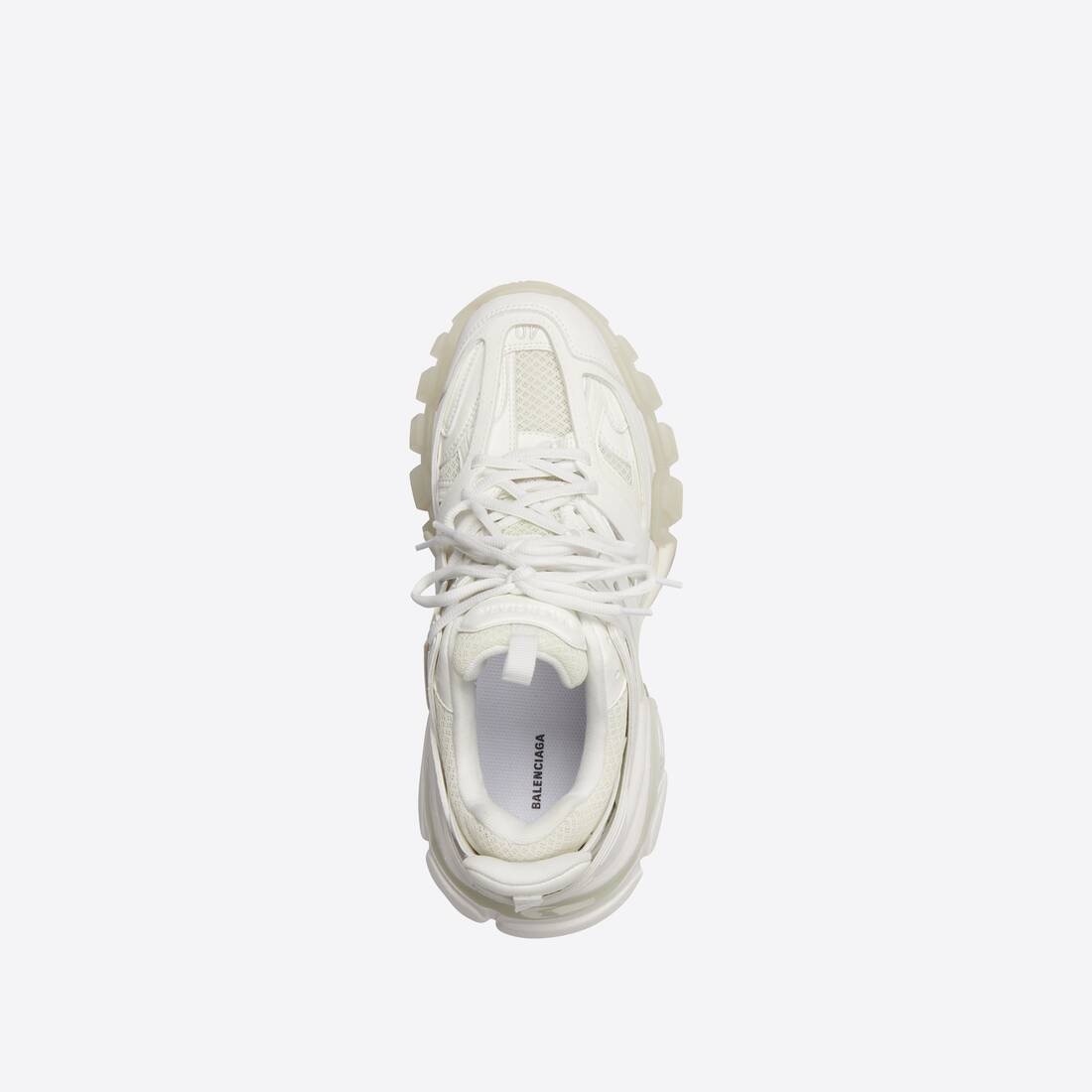 Women's Glow In The Dark Track Sneaker in White - 5