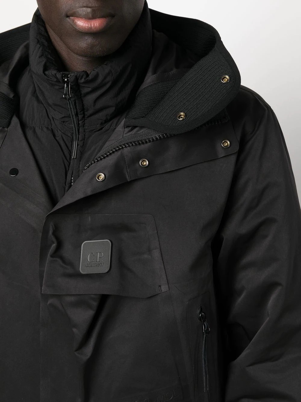 double layered padded parka - 5