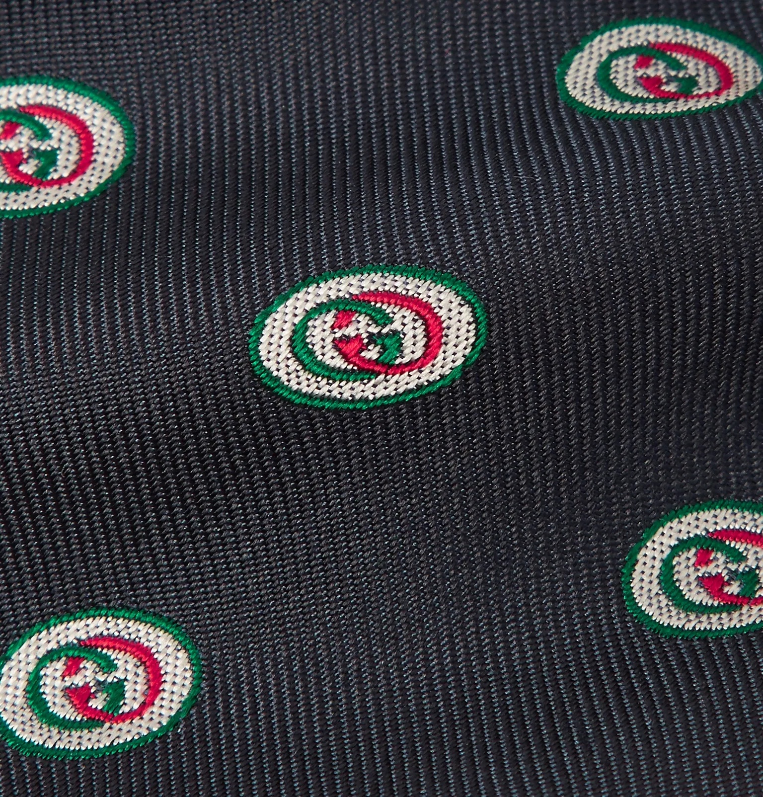 7.5cm Logo-Jacquard Silk Tie - 3