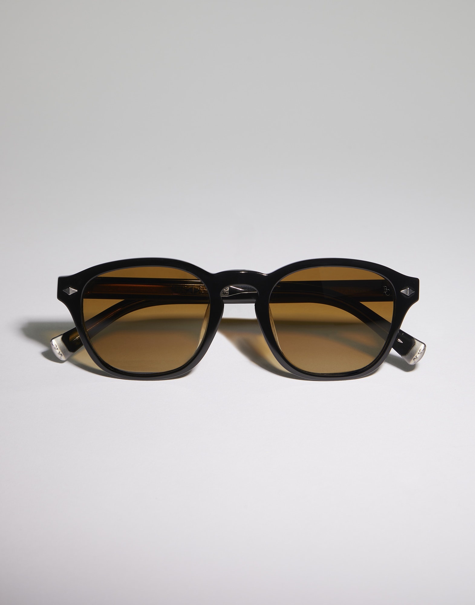 Intarsia Rays acetate sunglasses with polarized lenses - 1