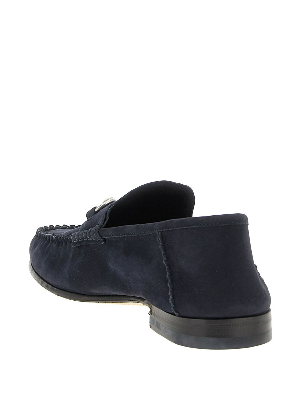 Gigi metal suede loafers - 4