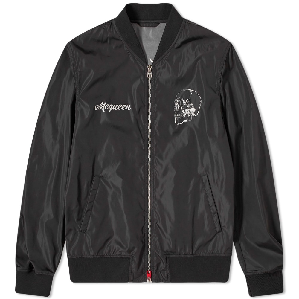 Alexander McQueen Skull Logo Souvenir Jacket - 1