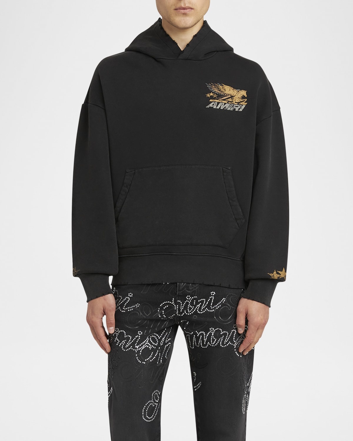 AMIRI Pegasus ヴィンテージ パーカー フーディー AMIRI Men's Vintage Pegasus Hoodie | neimanmarcus | REVERSIBLE