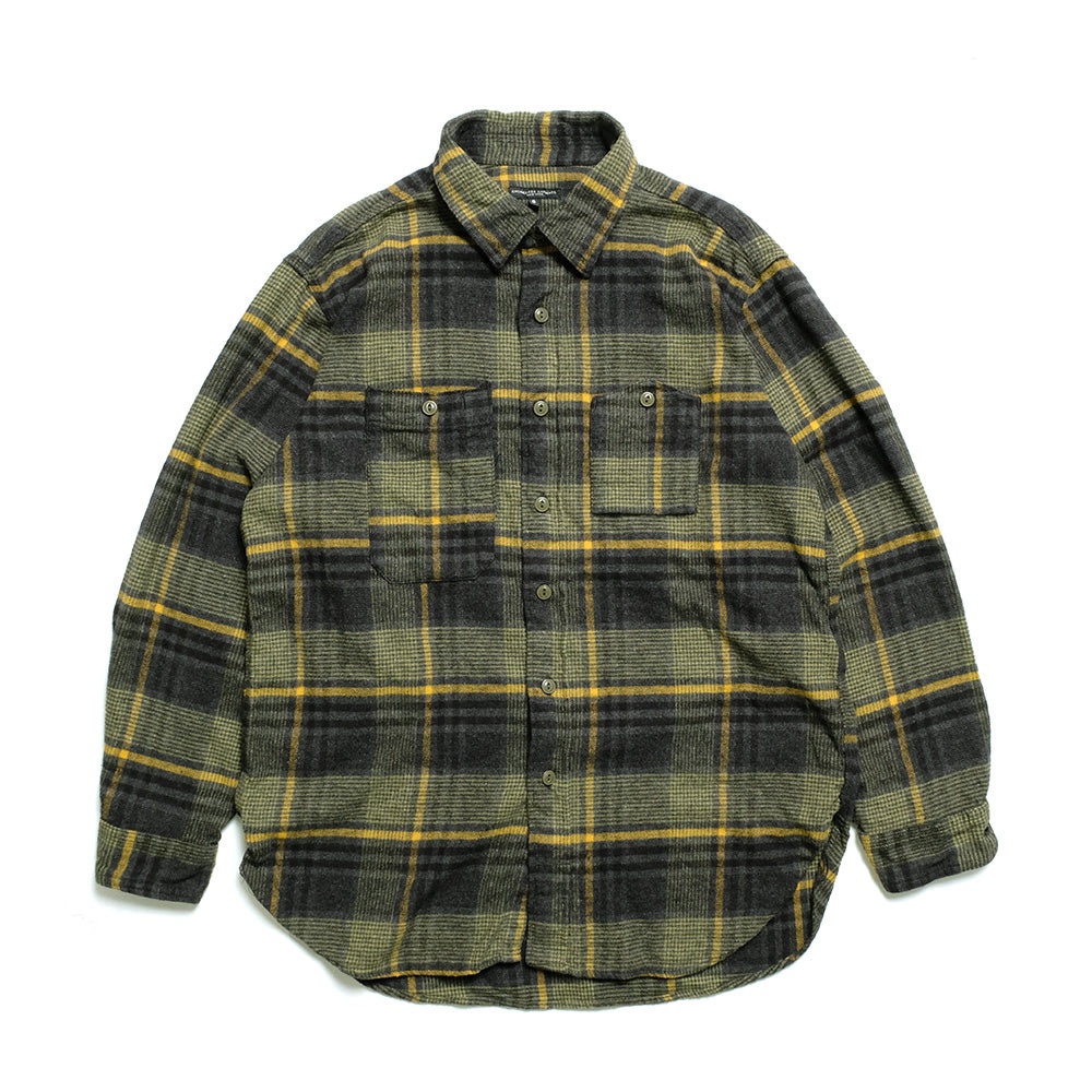 Work Shirt - Cotton Plaid Flannel - PS022 - 2