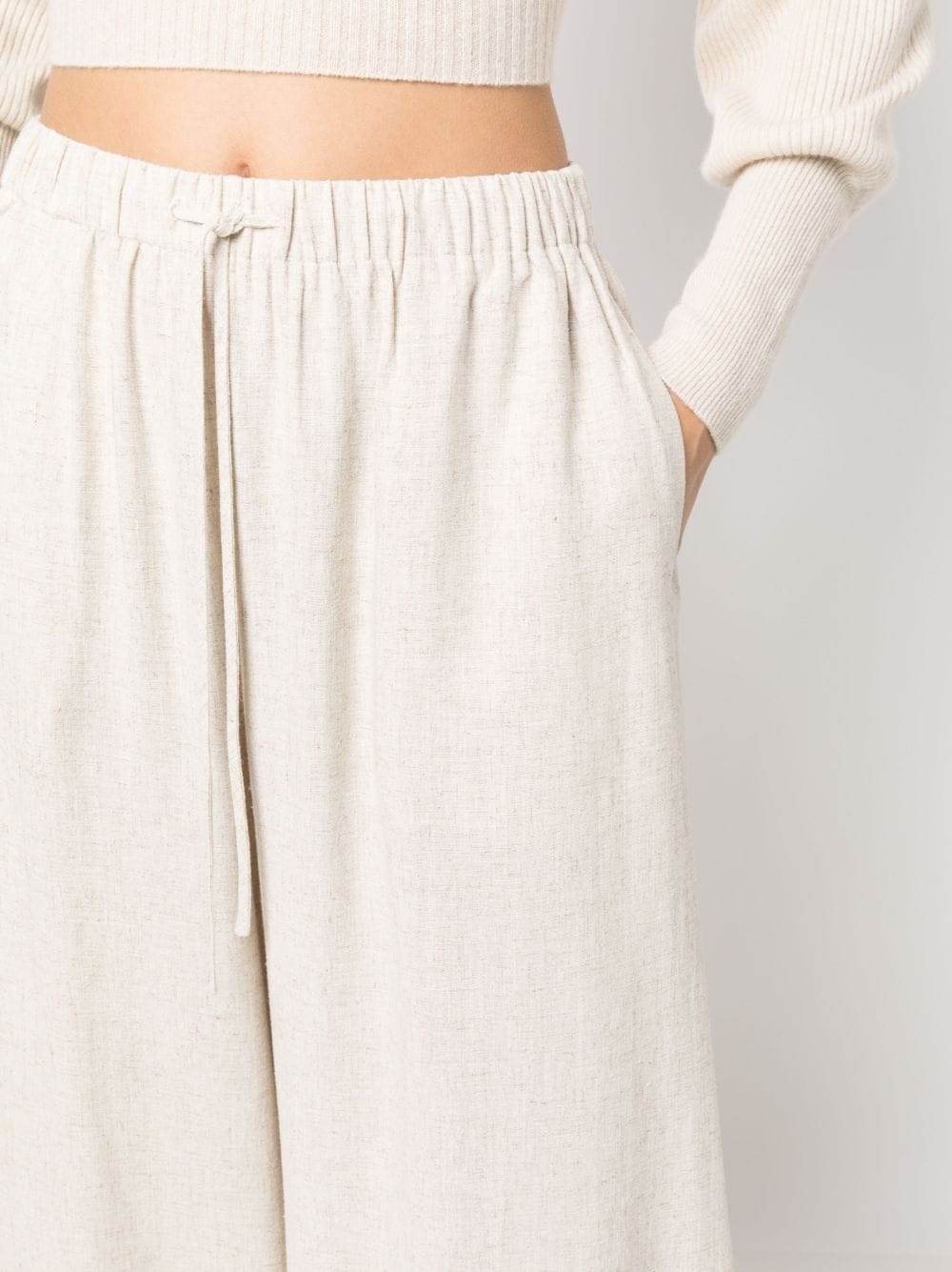 Pisca high-waisted palazzo pants - 5