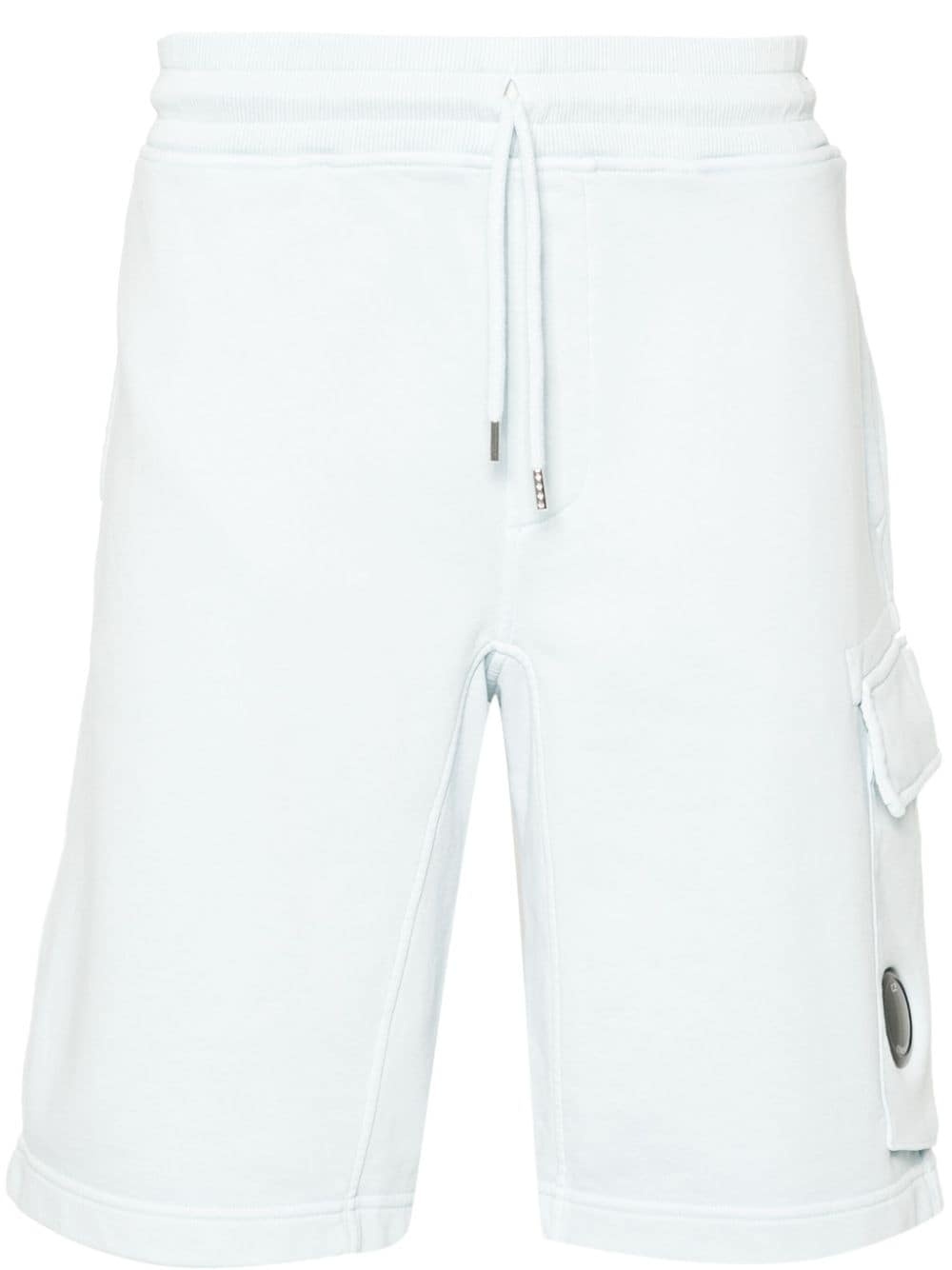 Lens-detail cotton shorts - 1