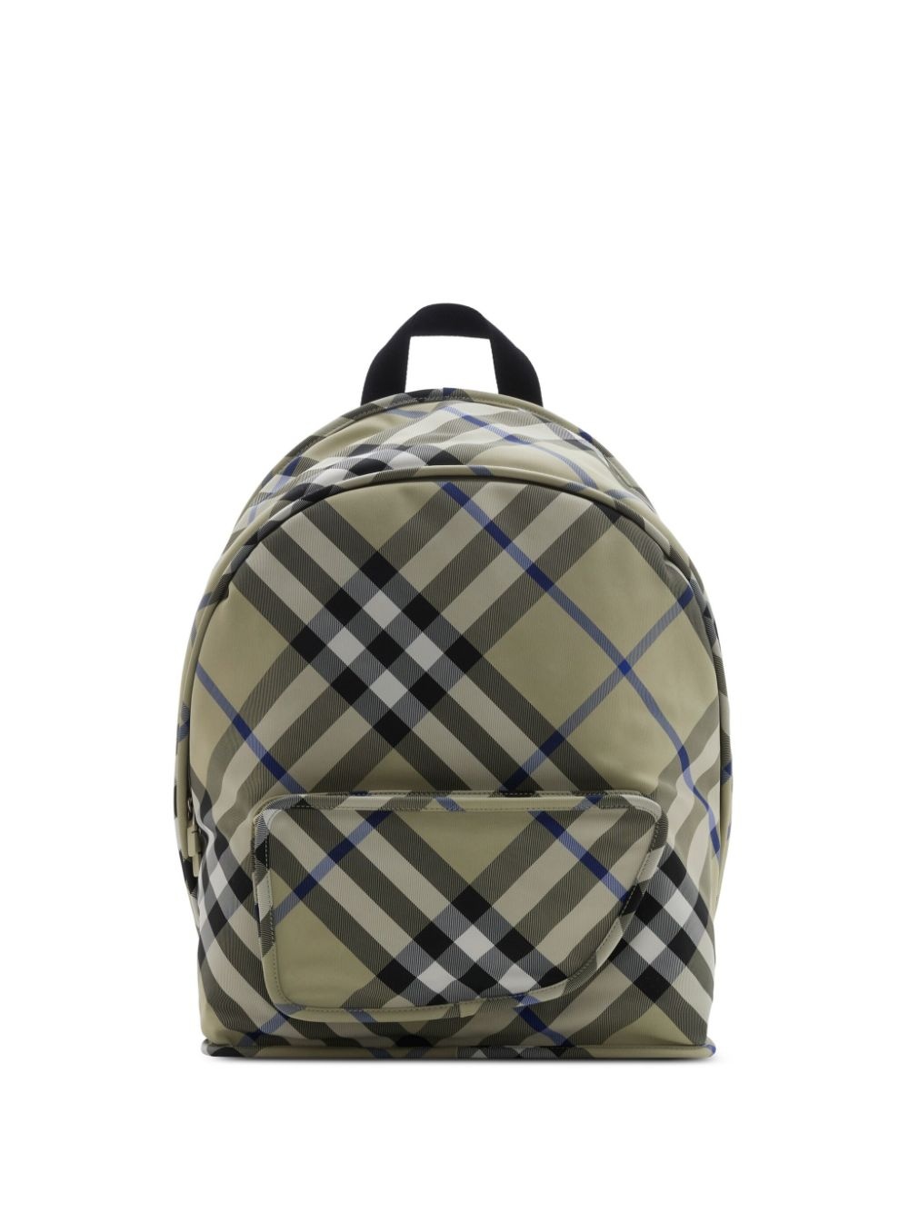 check-print backpack - 1